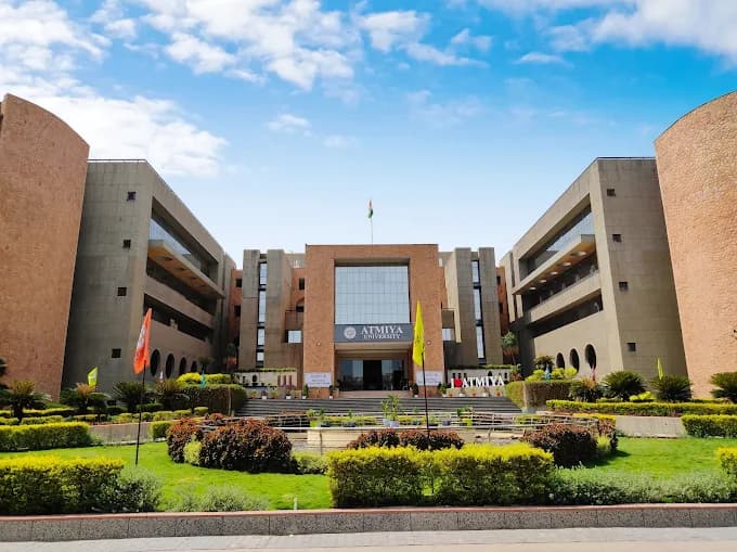 Atmiya University campus in Rajkot