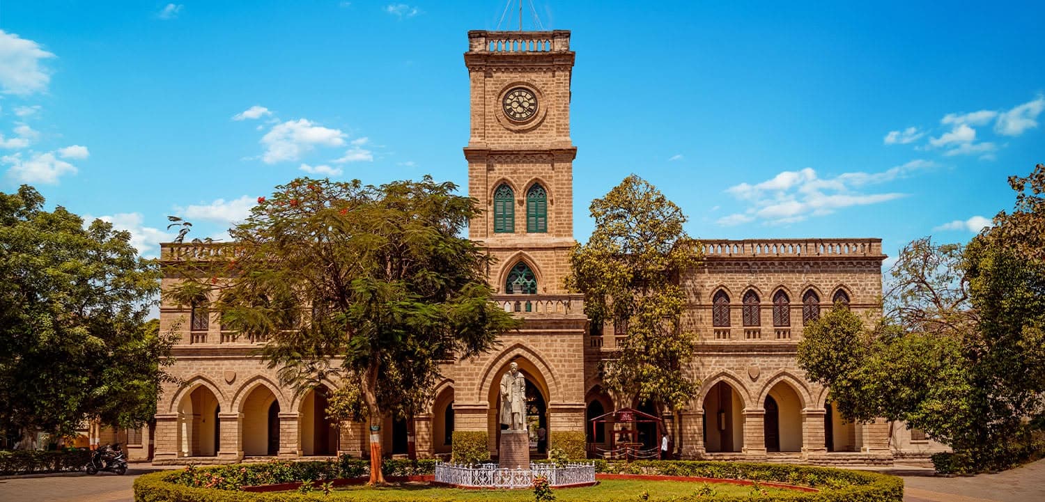 The Rajkumar College campus in Rajkot